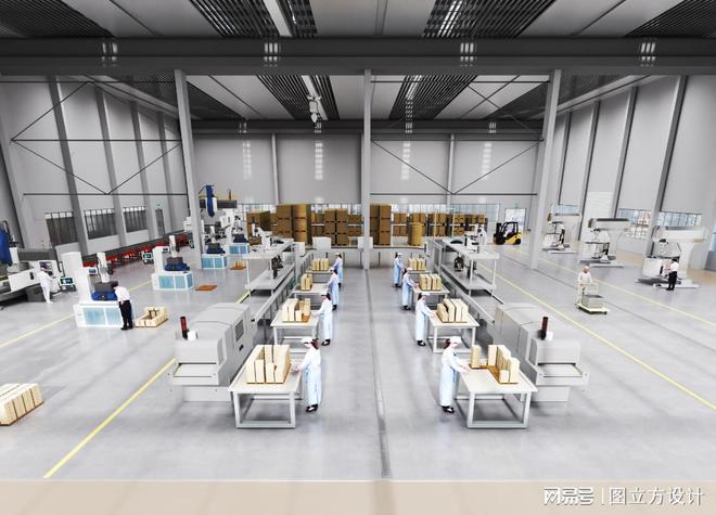 工厂车间效果图设计 美观与实用的完美结合及其市场营销策划